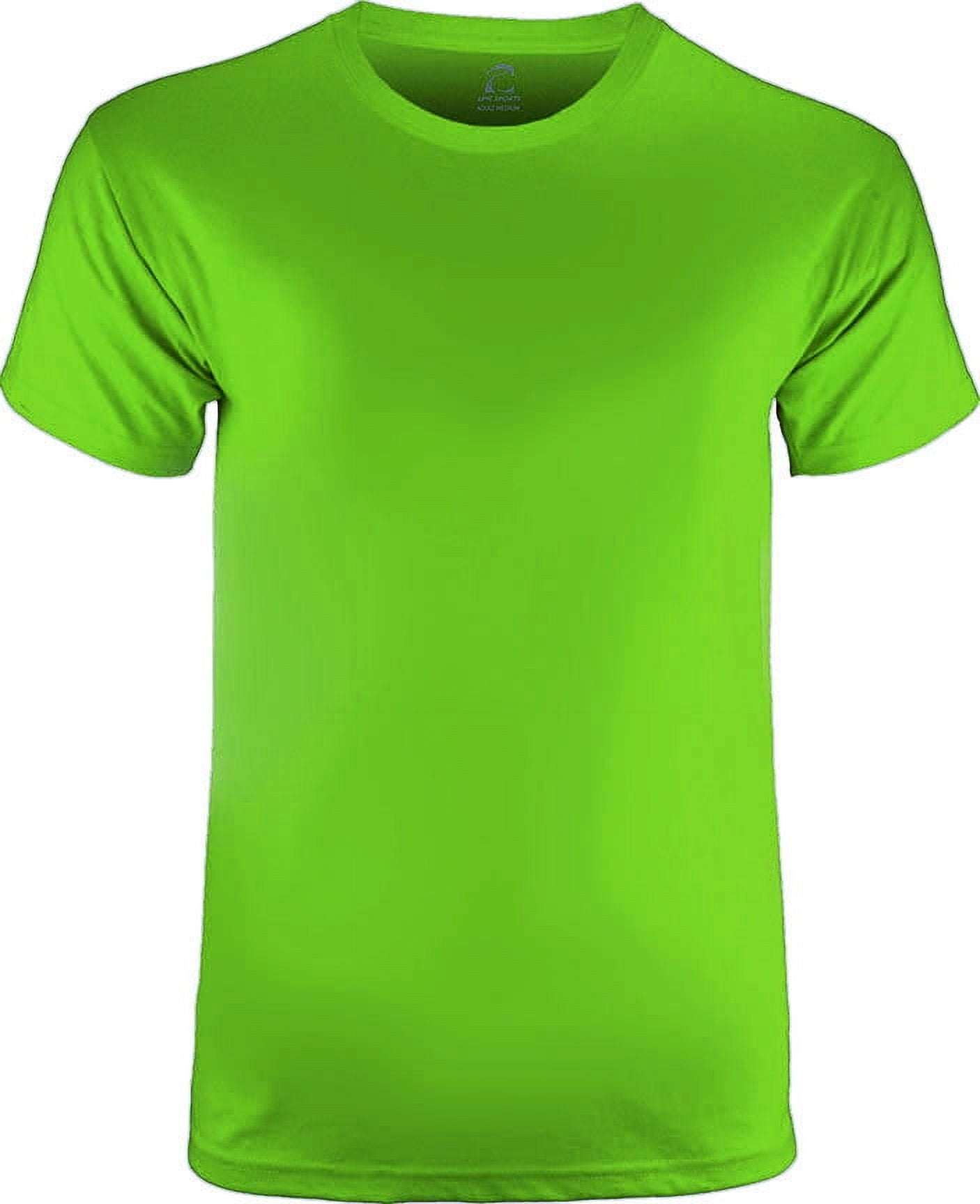 SDI Unisex Adult Basic T-Shirt - Pre-Shrunk 100% Cotton Short Sleeve Tee, Standard Fit - View #10
