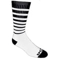 thumbnail image 1 of Epic Adult Multi-Striped Activate Cute Novelty Fun Design Crew-Socks (1-Pair), 1 of 1