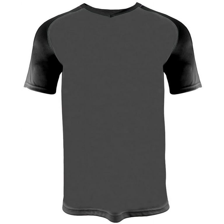 Baseball v sales neck shirt
