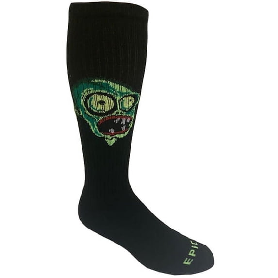 Epic Adult Zombie - Cute Novelty Fun Design Knee-High Socks (1-Pair)