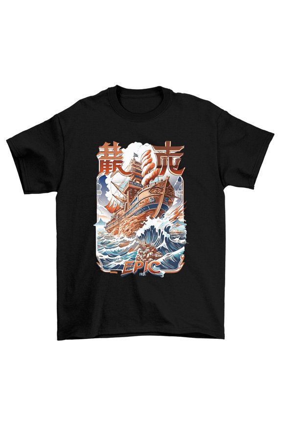 Epic Anime Ship T-Shirt Anime Tees For all Animation and Comic Fans