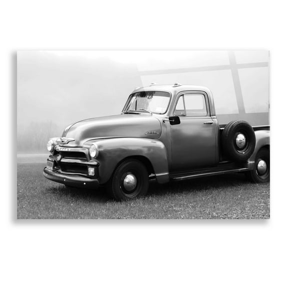 Epic Art '1954 Chevy Pick-Up' by Lori Deiter, Acrylic Glass Wall Art, 24"x16"