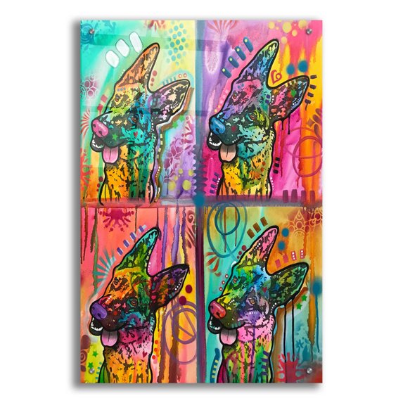 Epic Art '4 Shepherds' by Dean Russo, Acrylic Glass Wall Art, 24"x36"