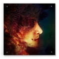 thumbnail image 1 of Epic Art 'A Moment of Doubt' by Mario Sanchez Nevado, Acrylic Glass Wall Art, 24"x24", 1 of 6