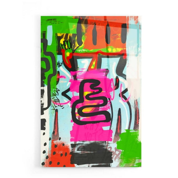 Epic Art 'A New Mood' by Irena Orlov, Acrylic Glass Wall Art, 16"x24"