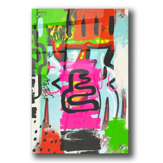 Epic Art 'A New Mood' by Irena Orlov, Acrylic Glass Wall Art, 24"x36"