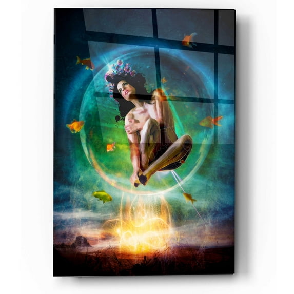 Epic Art 'A Noise Severe' by Mario Sanchez Nevado, Acrylic Glass Wall Art, 12"x16"