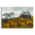 thumbnail image 1 of Epic Art 'A Rocky Mountain Autumn' by Bill Sherrell, Acrylic Glass Wall Art, 36"x24", 1 of 8