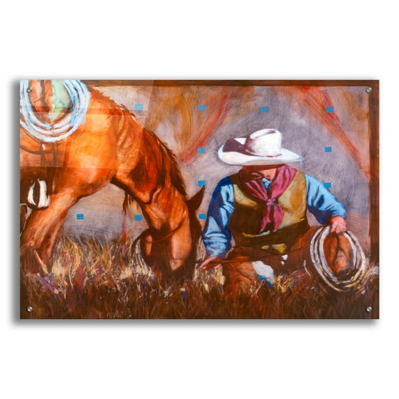 Epic Art 'A Single Moment' by J. E. Knauf, Acrylic Glass Wall Art, 36"x24"