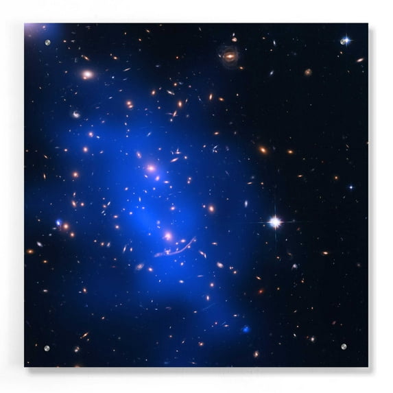 Epic Art 'Abell 370,' Acrylic Glass Wall Art, 24"x24"