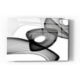 thumbnail image 1 of Epic Art 'Abstract Black and White 22-16' by Irena Orlov, Acrylic Glass Wall Art, 24"x36", 1 of 3