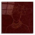 thumbnail image 1 of Epic Art 'Africa Live Collection-African Man' by Sabrina Balbuena, Acrylic Glass Wall Art, 36"x36", 1 of 8