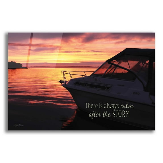 Epic Art 'After the Storm' by Lori Deiter, Acrylic Glass Wall Art, 24"x16"