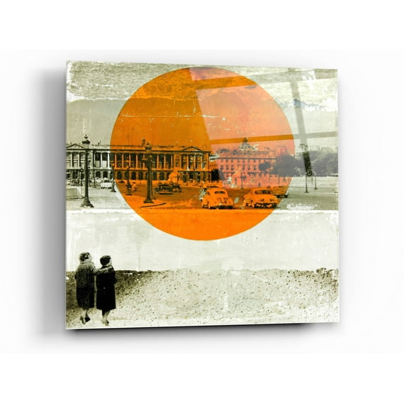 Epic Art 'Aftermath' by DB Waterman, Acrylic Glass Wall Art, 24"x24"