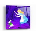 thumbnail image 1 of Epic Art 'Alice's and the Rabbit' by Sai Tamiya, Acrylic Glass Wall Art, 12"x12", 1 of 3