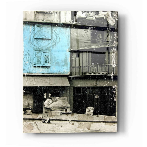 Epic Art 'Almost At The End' by DB Waterman, Acrylic Glass Wall Art, 12"x16"