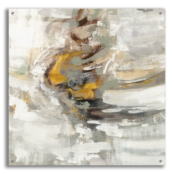 Epic Art 'Amber Ring' by Silvia Vassileva, Acrylic Glass Wall Art, 36"x36"