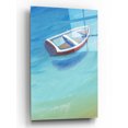 thumbnail image 1 of Epic Art 'Anchored Dingy II' by Tim O'Toole, Acrylic Glass Wall Art, 12"x16", 1 of 2