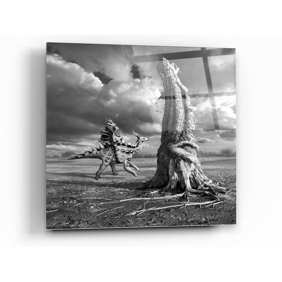 Epic Art 'Ancient Warrior' by Dariusz Klimczak, Acrylic Glass Wall Art, 24"x24"