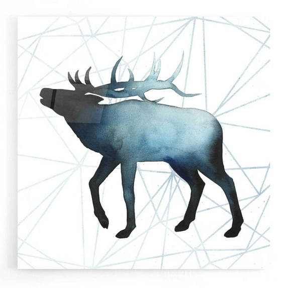 Epic Art 'Animal Silhouettes VI' by Grace Popp, Acrylic Glass Wall Art, 12"x12"