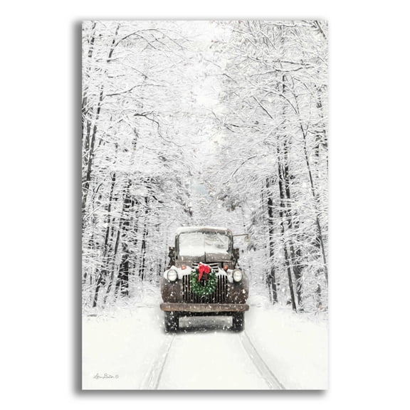 Epic Art 'Antique Christmas' by Lori Deiter Acrylic Glass Wall Art, 12"x16"