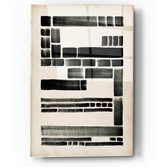 Epic Art 'Antique Dash I' by Grace Popp, Acrylic Wall Glass, 12"x16"