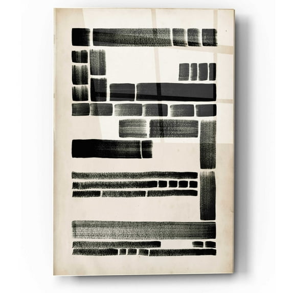 Epic Art 'Antique Dash I' by Grace Popp, Acrylic Wall Glass, 12"x16"