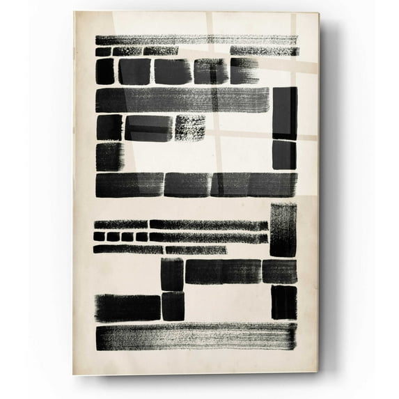 Epic Art 'Antique Dash II' by Grace Popp, Acrylic Wall Glass, 12"x16"