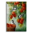thumbnail image 1 of Epic Art 'Apple Harvest Chickadees' by Crista Forest, Acrylic Glass Wall Art, 12"x16", 1 of 8