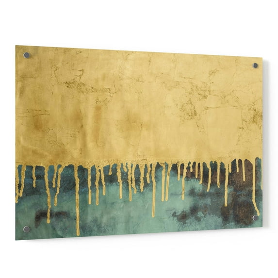 Epic Art 'Aquafer II' by Renee W Stramel, Acrylic Glass Wall Art, 36"x24"