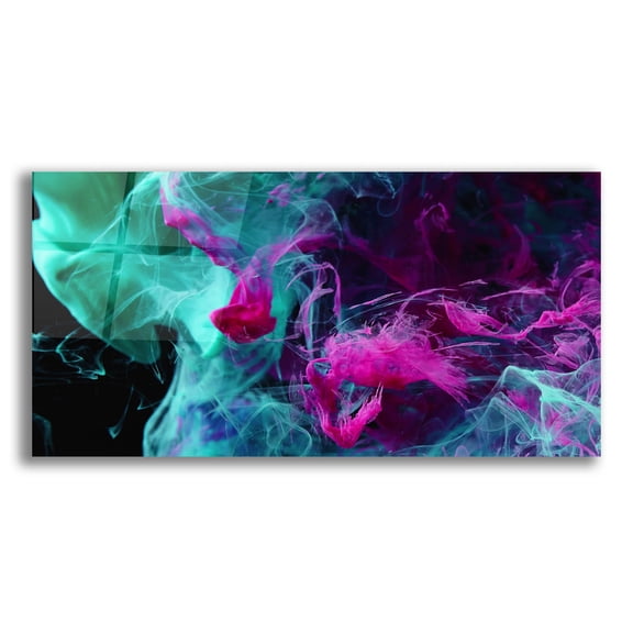 Epic Art 'Argue' by Epic Portfolio, Acrylic Glass Wall Art, 24"x12"