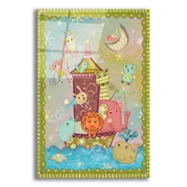 Epic Art 'Ark 1' by Viv Eisner, Acrylic Glass Wall Art, 24"x36"