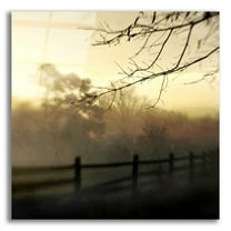 Epic Art 'At Dawn' by Dawn D Hanna, Acrylic Glass Wall Art, 12"x12"