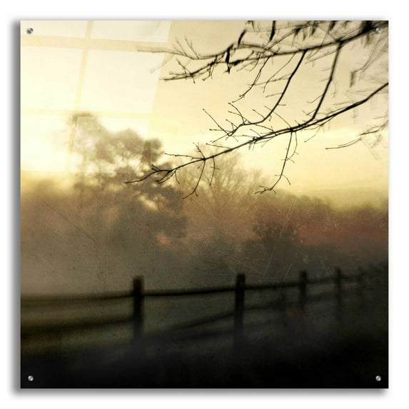 Epic Art 'At Dawn' by Dawn D Hanna, Acrylic Glass Wall Art, 36"x36"