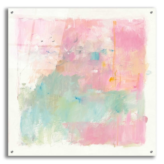 Epic Art 'At Loose Ends' by Mike Schick, Acrylic Glass Wall Art, 36"x36"