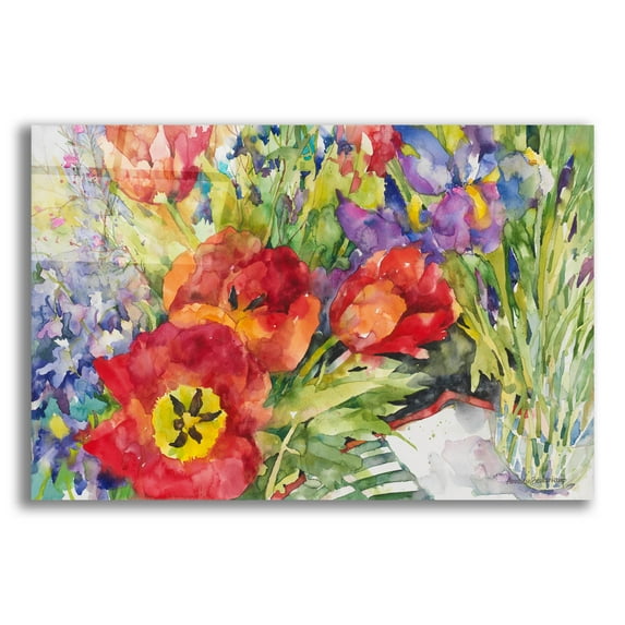 Epic Art 'At Their Peak' by Annelein Beukenkamp Acrylic Glass Wall Art, 24" x 16"