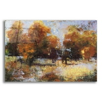Epic Art 'Autumn Chill' by Linda Nickell, Acrylic Glass Wall Art, 16"x12"