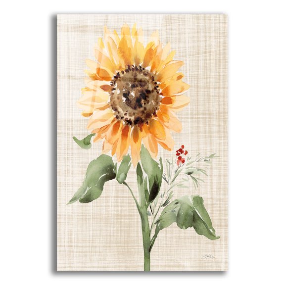 Epic Art 'Autumn Ramble 3 Linen'  by Katrina Pete Acrylic Glass Wall Art, 12" x 16"