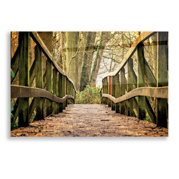 Epic Art 'Away,' Acrylic Glass Wall Art, 16"x12"