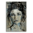thumbnail image 1 of Epic Art 'Baby Blue' by Loui Jover, Acrylic Glass Wall Art, 16"x24", 1 of 8