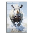 thumbnail image 1 of Epic Art 'Baby Rhino' by Momart Acrylic Glass Wall Art, 12" x 16", 1 of 8