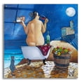 thumbnail image 1 of Epic Art 'Bath No. 1' by Ronald West Acrylic Glass Wall Art, 36" x 36", 1 of 8