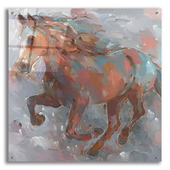 Epic Art 'Bay Runner' by Hooshang Khorasani, Acrylic Glass Wall Art, 36"x36"