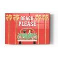 thumbnail image 1 of Epic Art 'Beach Bums Beetle I' by Michael Mullan, Acrylic Glass Wall Art, 16"x24", 1 of 2