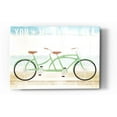 thumbnail image 1 of Epic Art 'Beach Cruiser Tandem v2' by Michael Mullan, Acrylic Glass Wall Art, 16"x24", 1 of 2