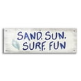 thumbnail image 1 of Epic Art 'Beach Time VIII' by James Wiens, Acrylic Glass Wall Art, 36"x12", 1 of 8