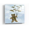 thumbnail image 1 of Epic Art 'Bear with Book Butterflies' by Fab Funky Acrylic Glass Wall Art, 12"x12", 1 of 2