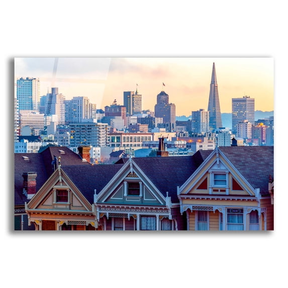 Epic Art 'Beautiful Time' by Ann Gordon, Acrylic Glass Wall Art, 16"x12"