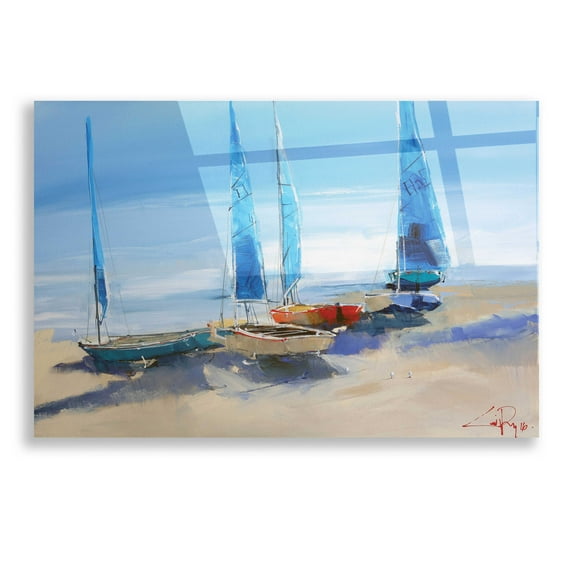Epic Art 'Before The Sail' by Craig Trewin Penny, Acrylic Glass Wall Art, 16"x12"
