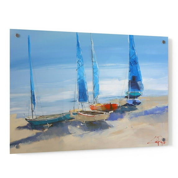 Epic Art 'Before The Sail' by Craig Trewin Penny, Acrylic Glass Wall Art, 36"x24"